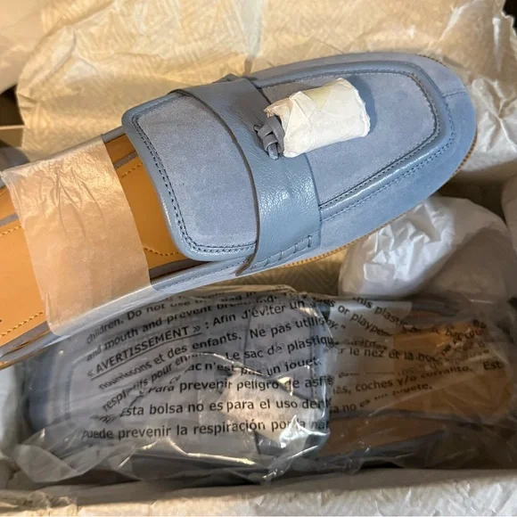 Donald J. Pliner Denim blue mules - Picture 3 of 4